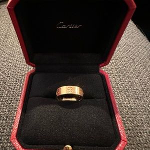 ✅ Cartier ⭐️ MAKE OFFER❣️Authentic - Love Ring - Rose Gold